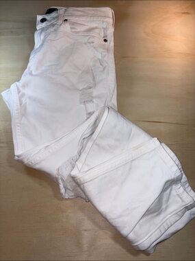 Woman’s Skinny  White Denim Pants Sz 29